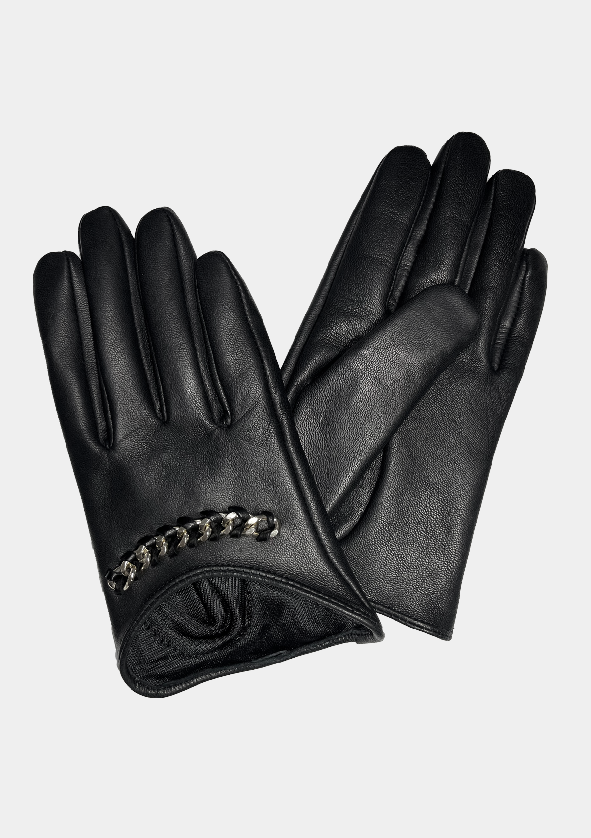 CROPPED CHAIN GLOVES