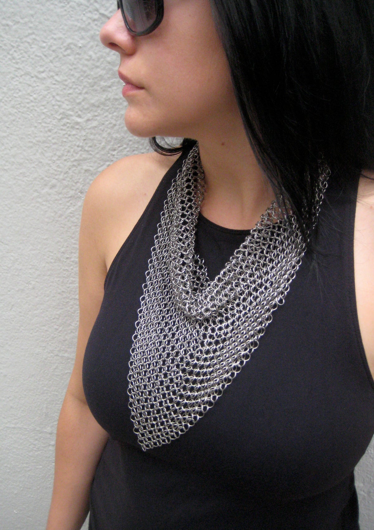 CHAIN MESH NECKLACE