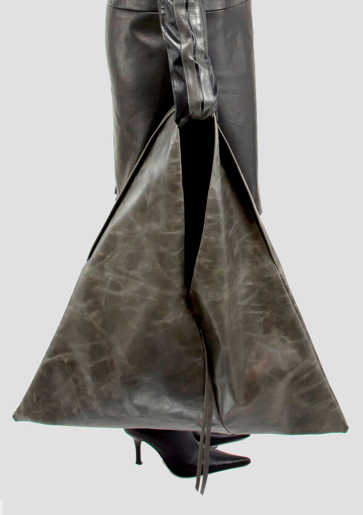 Leather Soho tote bag Oversized hobo for women